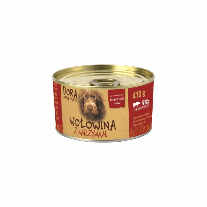 DORA Wołowina z warzywami 410 g